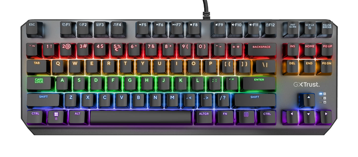 TRUST TECLADO MECÁNICO GXT 834 CALLAZ RGB 24407