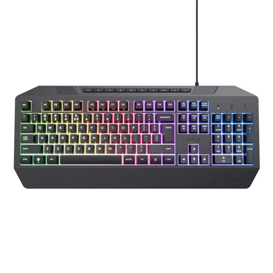 TRUST TECLADO GTX 836 EVOCX RGB 24998