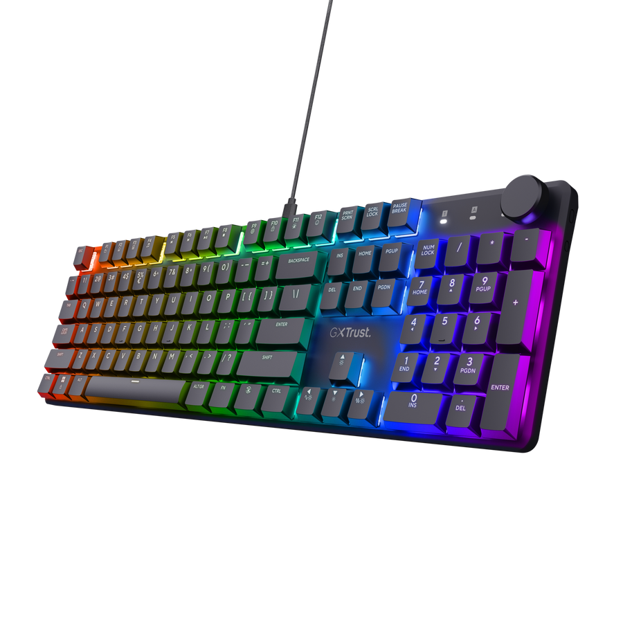 Trust Teclado Mecánico Gaming Gxt866 Torix Premium Alámbrico