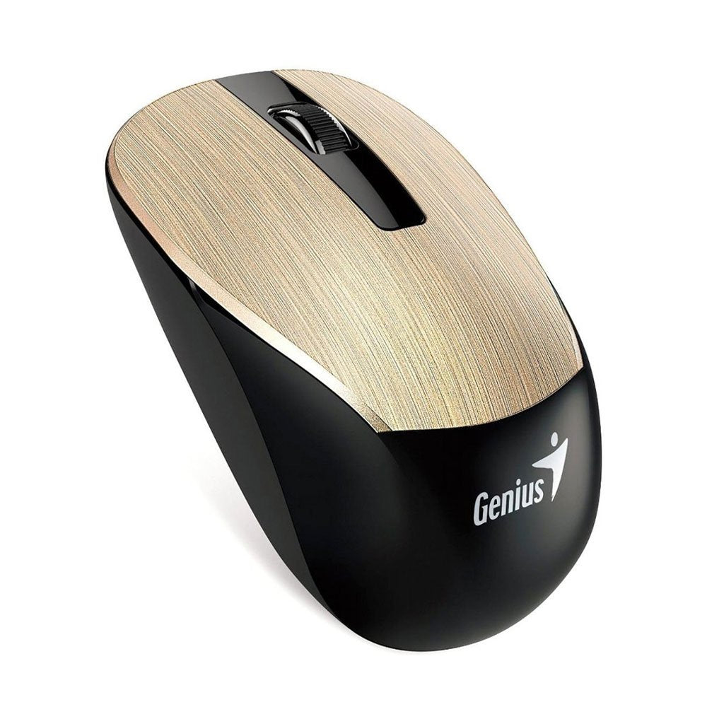GENIUS MOUSE ÓPTICO INALÁMBRICO RS2 NX-7015 3 BOTONES GOLD/ORO