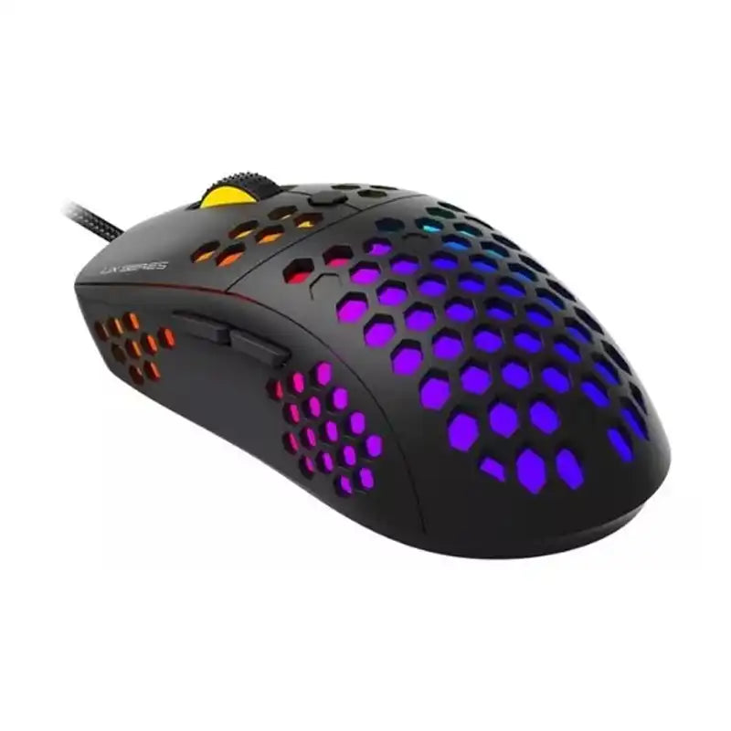 Fantech Mouse Raptor X Ux2 Gaming Alambrico 12000 Dpi Negro