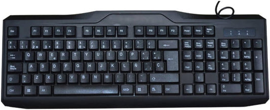 IMICRO TECLADO ALAMBRICO KBUS9851S ESPAÑOL