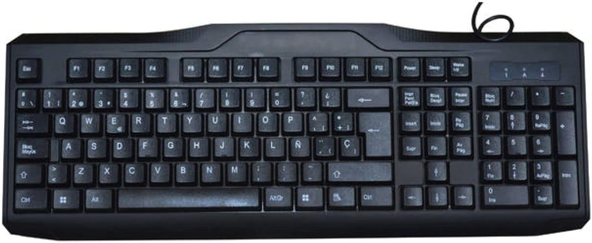 Imicro Teclado Alambrico Kbus9851S Español