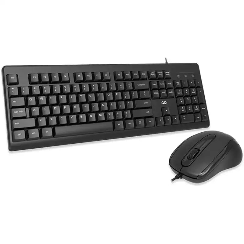 Fantech Teclado Mouse Go Km103 Alámbrico Negro Español