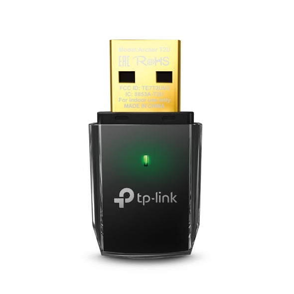 TP LINK ADAPTADOR ARCHER T2U INALÁMBRICO USB BANDA DUAL AC600