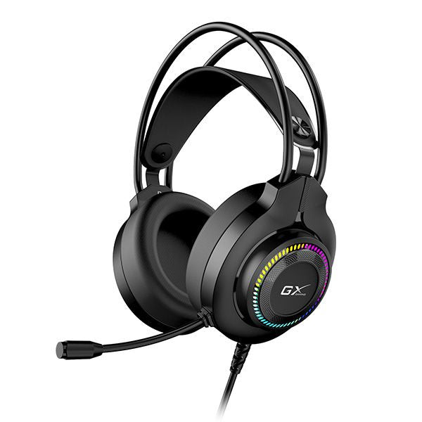 Genius Audífonos Gaming Rgb Usb Con Micrófono Hsgx580U