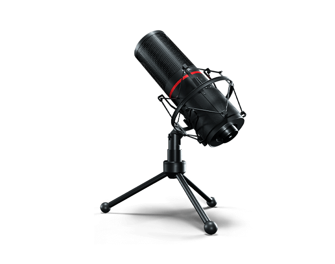 Redragon Micrófono Condensador Gamer Blazar Usb Gm300