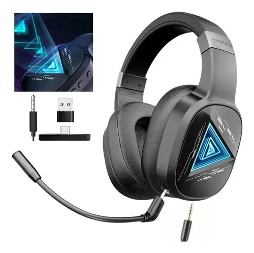 Taidu Audifono Gaming Ths320Y Inmersión Microfono Negro