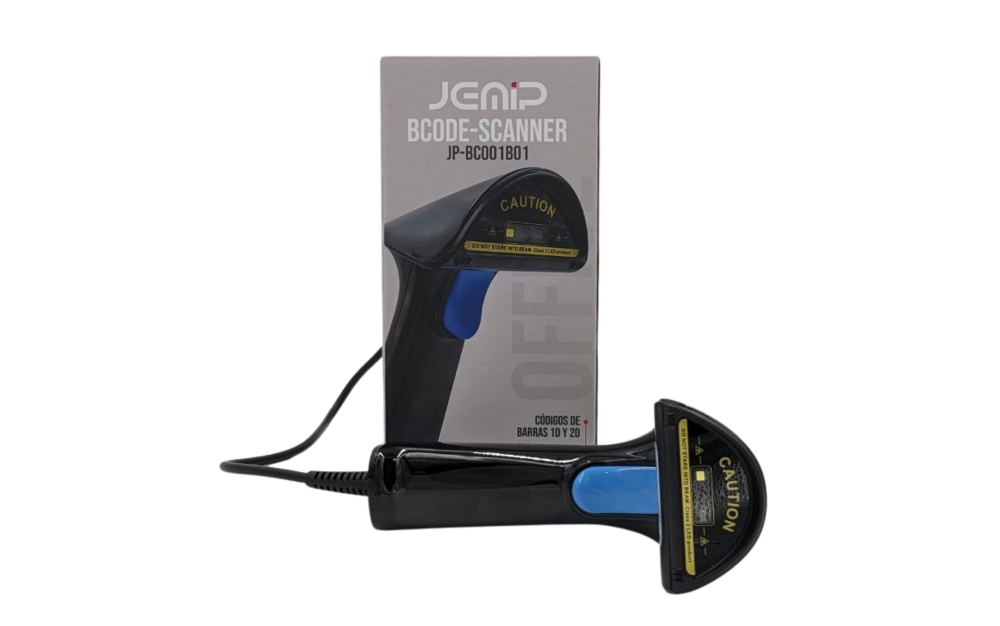JEMIP LECTOR CODIGO DE BARRA CON CABLE 1.8M USB-COM 1D-2D
