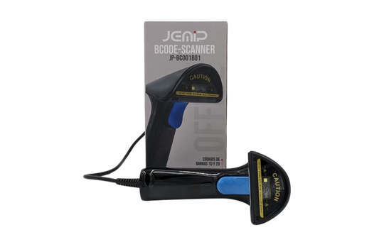 JEMIP LECTOR CODIGO DE BARRA CON CABLE 1.8M USB-COM 1D-2D