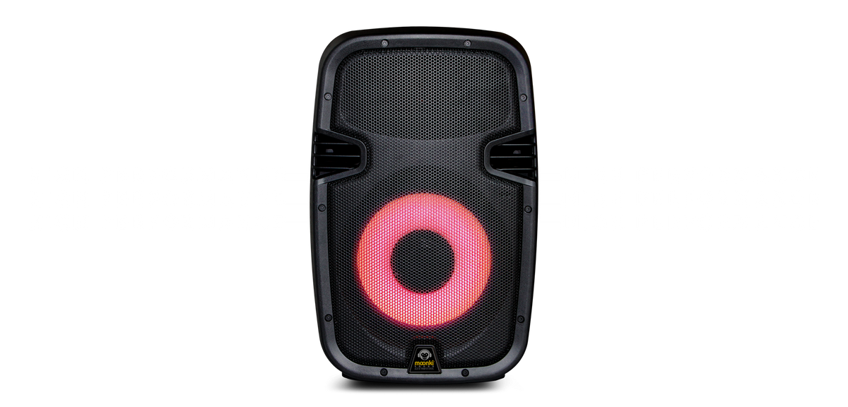 Moonki Corneta Aruba 10” Active Speaker Incluye Micrófono