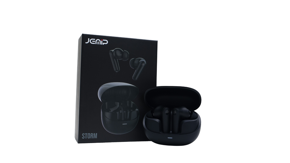 JEMIP AUDÍFONOS BASIC EARBUDS STORM PODS JPHP2812 NEGRO