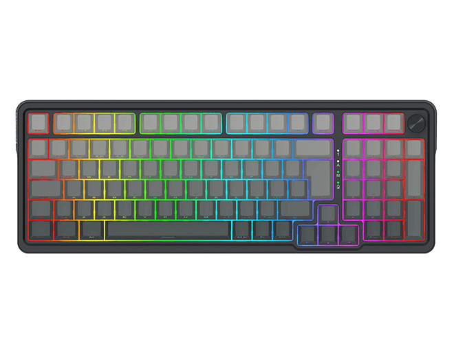 Redragon Teclado Gaming Eisa Max 96% Inalámbrico Gris Rgb