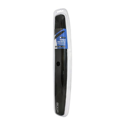 Unno Tekno Gel Almohadilla Para Teclado Reposa Muñeca Negro Mp6006Bk