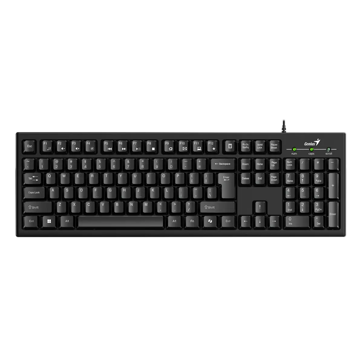 GENIUS TECLADO SMART KB100 ALAMBRICO USB NEGRO