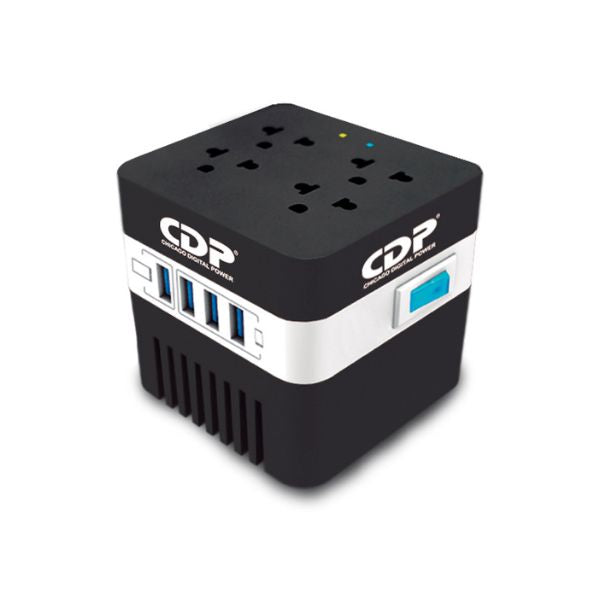 Cdp Regulador De Voltaje 4 Tomas Avr604 600Va