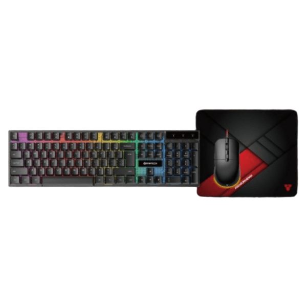 Fantech Combo Teclado Mouse Y Mousepad P31 Gaming (3 En 1)