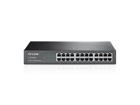 Tp Link Switch De Escritorio 24 Puertos 10/100Mbps Montaje En Rack