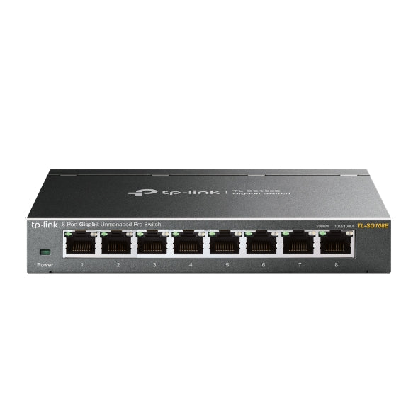 TP LINK SWITCH EASY SMART 8 PUERTOS GIGABIT TL-SG108E