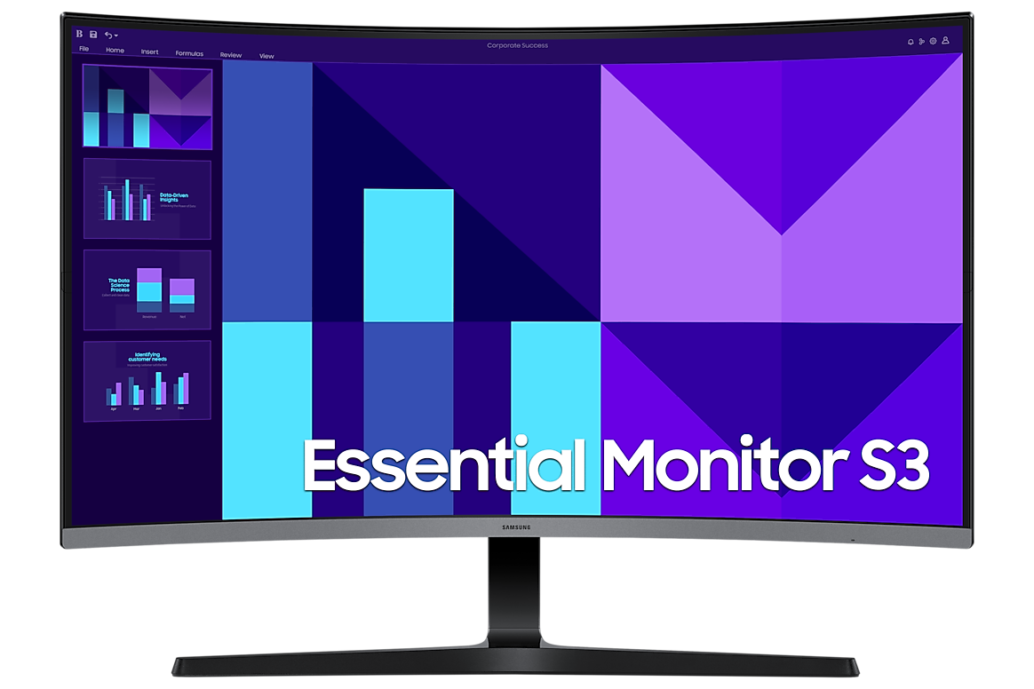 Samsung Monitor Essential 32" Led Curvo 100Hz Ips