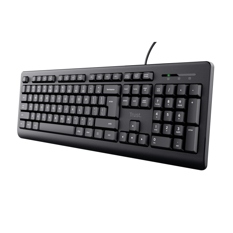 Trust Teclado Primo Español Sencillo 23833 Alámbrico