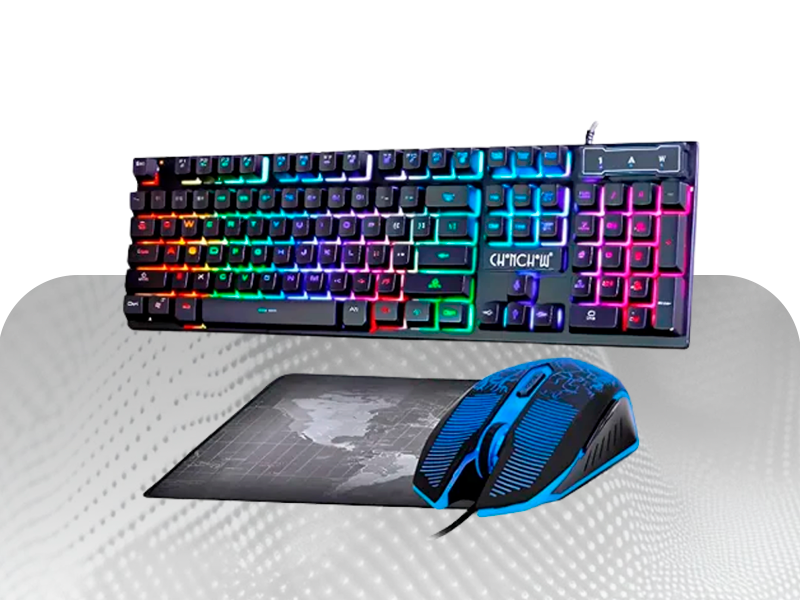 Combos de teclados y mouses