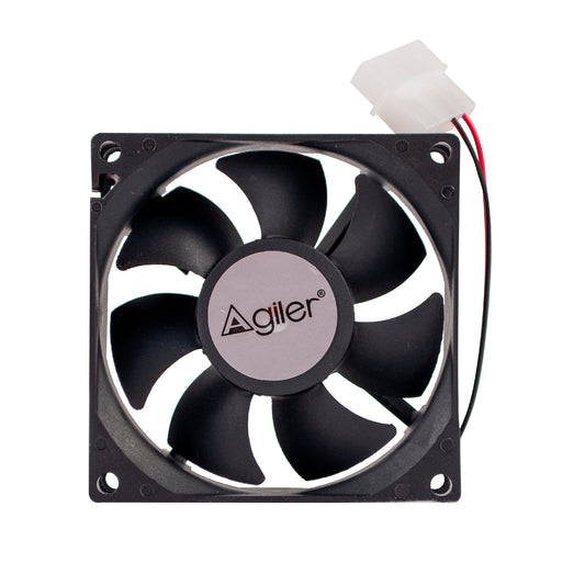 AGILER FAN COOLER PARA PC 80MM DE ALTO RENDIMIENTO NEGRO AGI8025