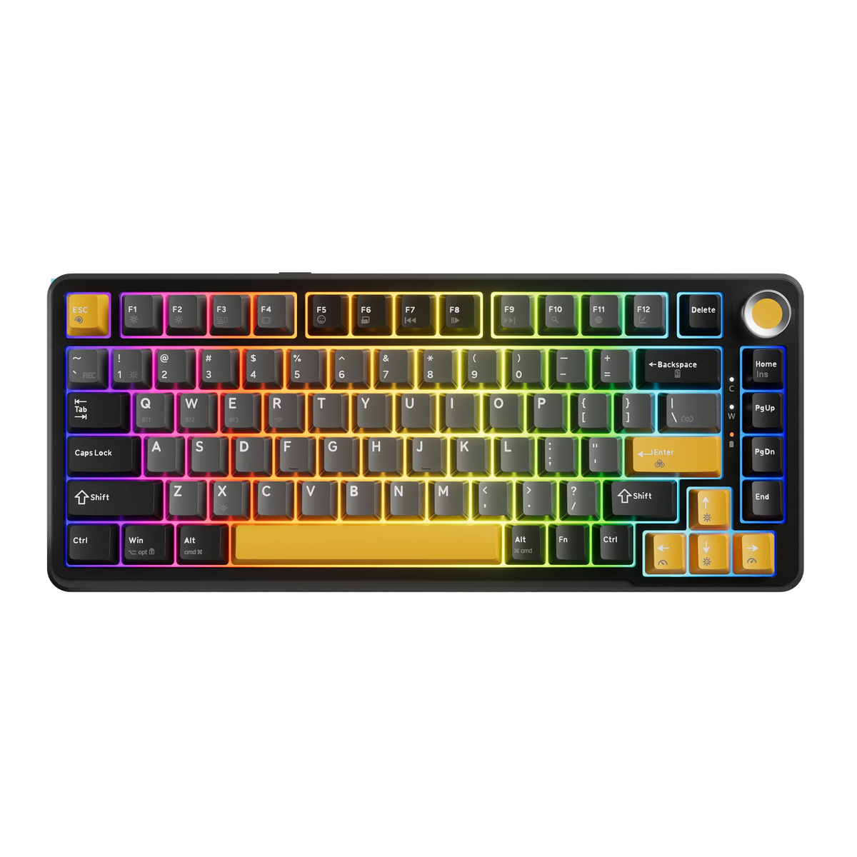 Marvo Teclado Mecánico Kg985W Titan 75 Inalámbrico Rgb