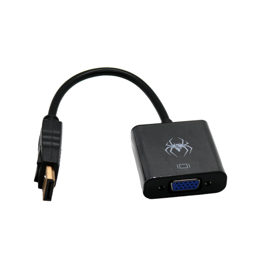 SPIDERTEC ADAPTADOR DISPLAY PORT MACHO A VGA HEMBRA