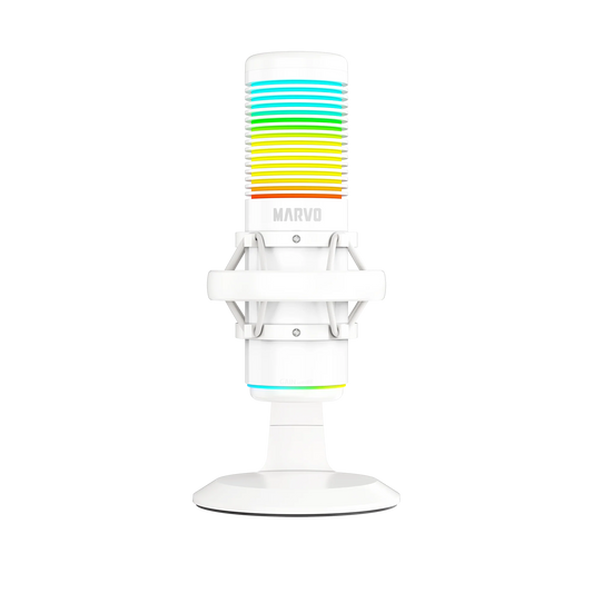 Marvo Micrófono Mic-07 Wh Blast 60 Reducción De Ruido Amp1821