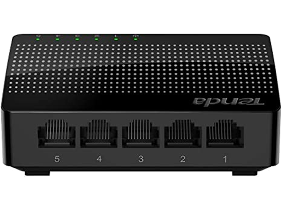 Tenda Switch De Sobremesa 5 Puertos Gigabit 10/100/1000Mbps Sg105
