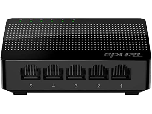Tenda Switch De Sobremesa 5 Puertos Gigabit 10/100/1000Mbps Sg105