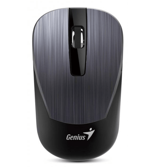 GENIUS MOUSE ÓPTICO INALÁMBRICO RS2 NX-7015 3 BOTONES GRIS HIERRO