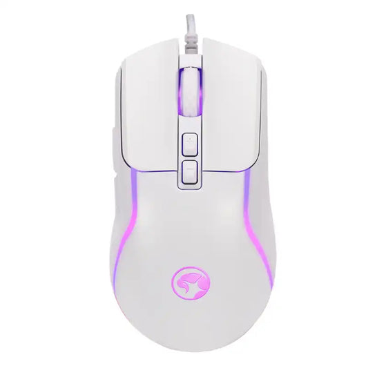 MARVO MOUSE GAMING CAPO 20 RGB M292 BLANCO