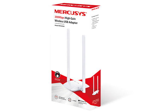 TP LINK ADAPTADOR USB ALTA GANANCIA 300MBPS MW300UH
