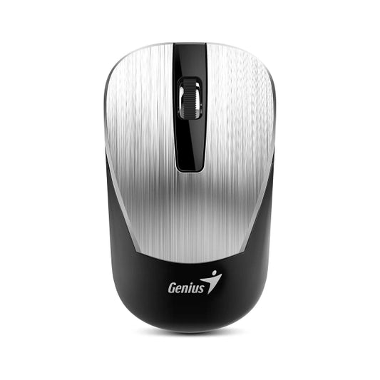 GENIUS MOUSE ÓPTICO INALÁMBRICO RS2 NX-7015 3 BOTONES SILVER/PLATA