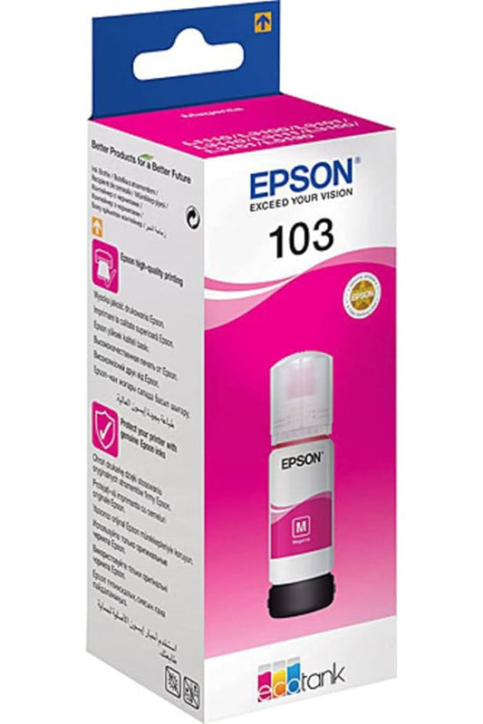 EPSON TINTA 103 MAGENTA L3110 L3150 L555