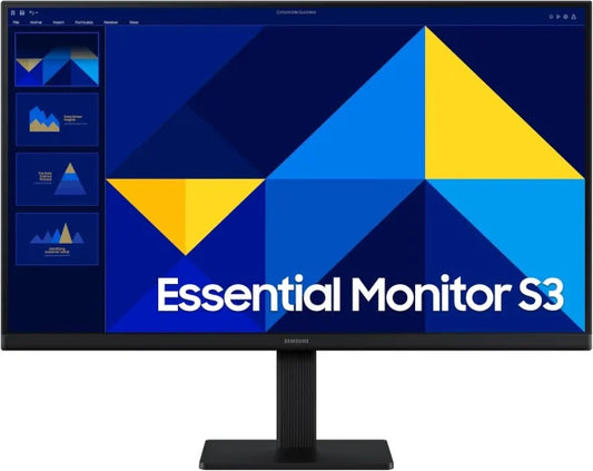 SAMSUNG MONITOR ESSENTIAL FLAT 24” FHD IPS 100Hz