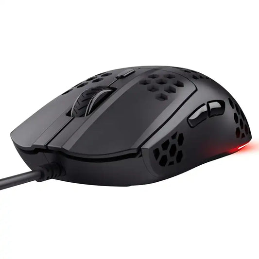 TRUST MOUSE GAMING HELOX GXT928 RGB ULTRALIGERO NEGRO