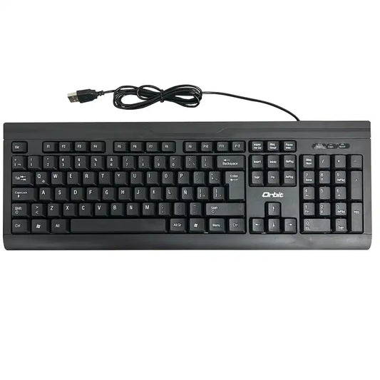 ORBIT LUMINO TECLADO K305 USB ESPAÑOL NEGRO