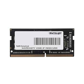 PATRIOT MEMORIA RAM DDR4 4GB 2400MHz PARA LAPTOP
