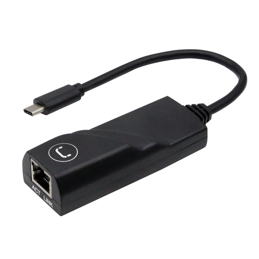 UNNO TEKNO ADAPTADOR TIPO C A LAN ETHERNET 1GBPS AD3002BK