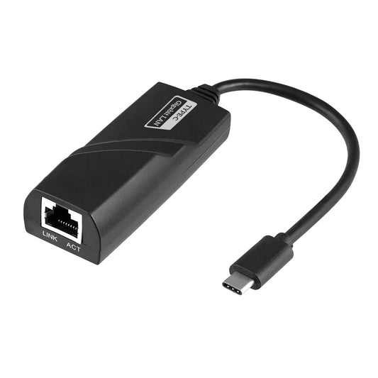 SPIDERTEC ADAPTADOR CONVERTIDOR TIPO C LAN ETHERNET 1GBPS SPIA1