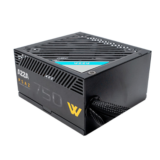 AZZA FUENTE DE PODER 750W NEGRA ATX FCC 80+BRONZE CERTIFICADA
