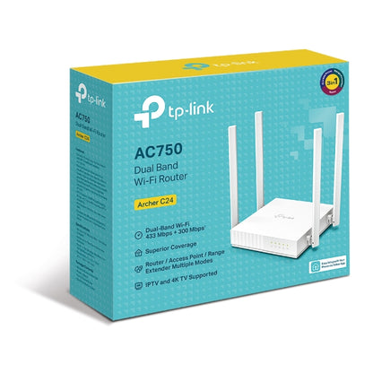 TP LINK ROUTER DUAL BAND C24 AC750