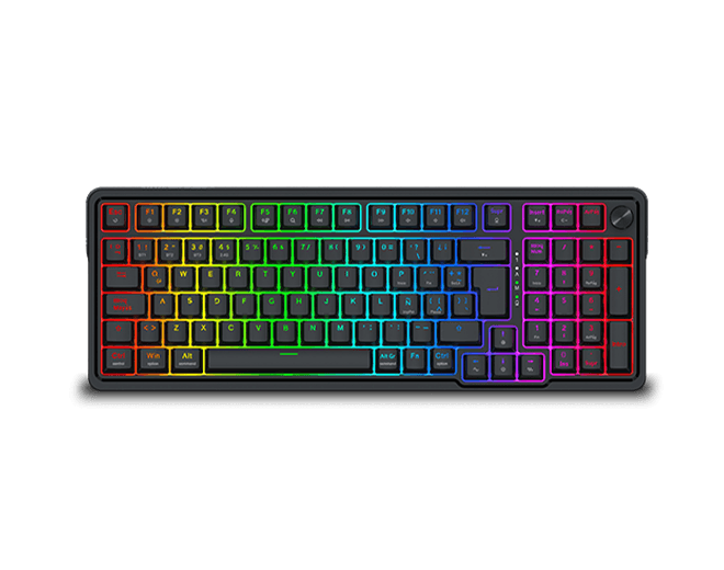 Redragon Teclado Mecánico Gaming Eisa Magnetic K686 96% Rgb Negro