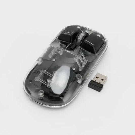 U Products Mouse Inalámbrico Fashion Transparente Recargable Um7W