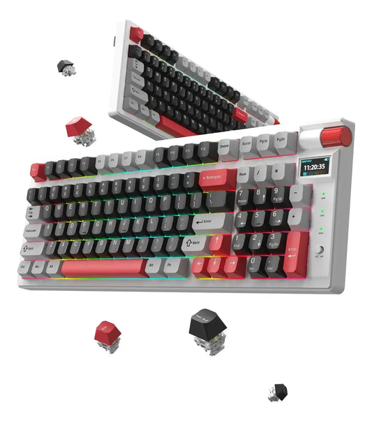 Monka Teclado Mecánico Storm Inalambrico Rgb 98 Teclas