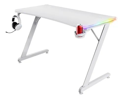 TRUST MESA GAMING WHITE GXT709 LUMINUS RGB