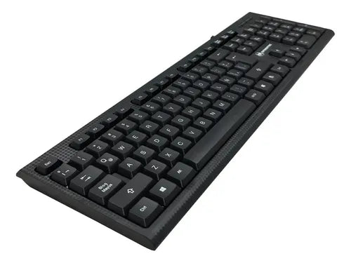 SPIDERTEC TECLADO LK-618 ESPAÑOL USB 102 TECLAS NEGRO